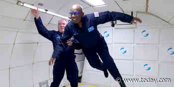 Watch Al Roker float in zero gravity during a one-of-a-kind flight