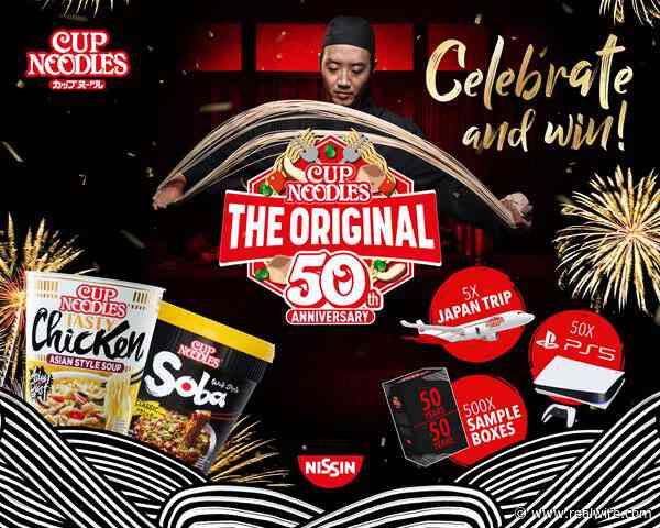 50 years of Nissin Cup Noodles