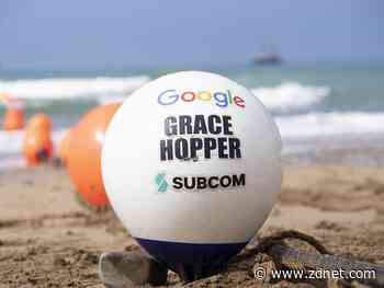 Google's 'Grace Hopper' undersea cable just landed in the UK