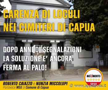 CAPUA, CARENZA DI LOCULI: LA DENUNCIA DEL M5S - Appia Polis