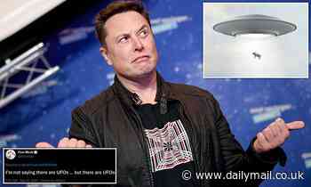 Aliens? Elon Musk sparks a Twitter frenzy with claim that 'there are UFOs'