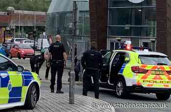 Man detained under Mental Health Act after 'dramatic arrest' outside railway station - St Helens Star