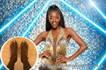 AJ Odudu's first day of Strictly Come Dancing rehearsal