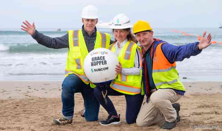 Google lays some cable in Cornwall