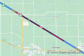 TRAFFIC: 2 Langley crashes slowing westbound Highway 1 commuters – Chilliwack Progress - Chilliwack Progress