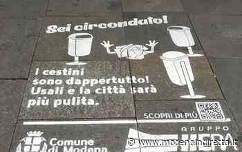 A Modena “street art” contro i rifiuti abbandonati. VIDEO - modenaindiretta.it