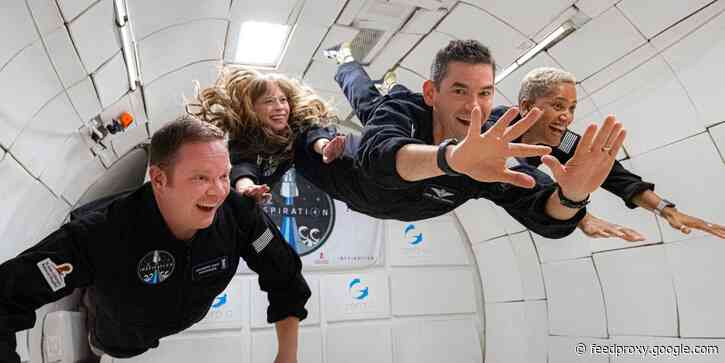 SpaceX's first all-civilian crew say they're taking a ukulele, poetry, and a copy of TIME magazine to space