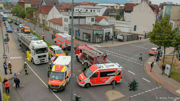 Erstmeldung: Tödlicher Unfall in Bad Hersfeld - Frau von Lkw erfasst - HNA.de