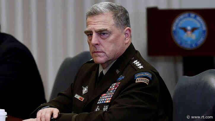 Top US general Milley doubles down on call to Chinese counterpart about ‘rogue’ POTUS Trump, says it went through proper channels