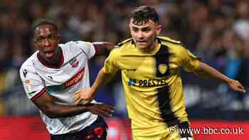 Bolton held by 10-man Burton - BBC Sport
