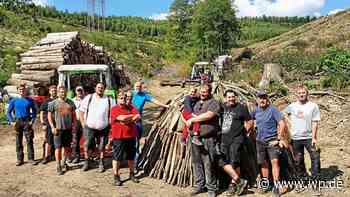 Netphen: Die erste Holzkohle aus einem Grissenbacher Meiler - WP News