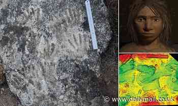 Oldest artwork? Hand and footprints discovered on the Tibetan Plateau date back up to 226,000 years
