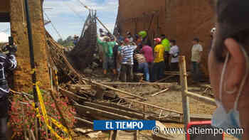 Mercado Campesino de la Mesa de Los Santos: colapsó muro - Santander - Colombia - El Tiempo
