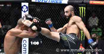 Giga Chikadze reveals he released submission against Edson Barboza because he promised to deliver a knockout - MMA Fighting