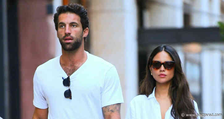Eiza Gonzalez & Boyfriend Paul Rabil Hold Hands While Shopping in NYC