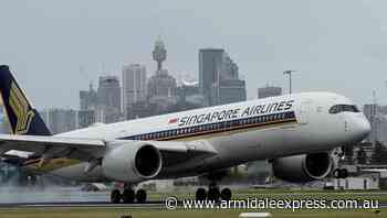 Singapore Air cancels flights to Australia - Armidale Express