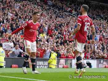 Ronaldo-Show bei United-Rückkehr: Superstar trifft doppelt - TAGEBLATT: Nachrichten aus Stade, Buxtehude und der Region - Tageblatt-online