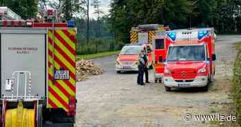 Brennende Gasflasche am Hermannsdenkmal - ein Verletzter - Lippische Landes-Zeitung