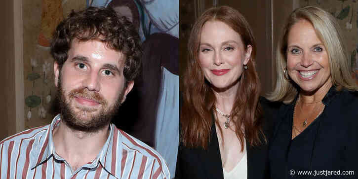 Ben Platt & Julianne Moore Join Katie Couric for a Screening of 'Dear Evan Hansen' in NYC