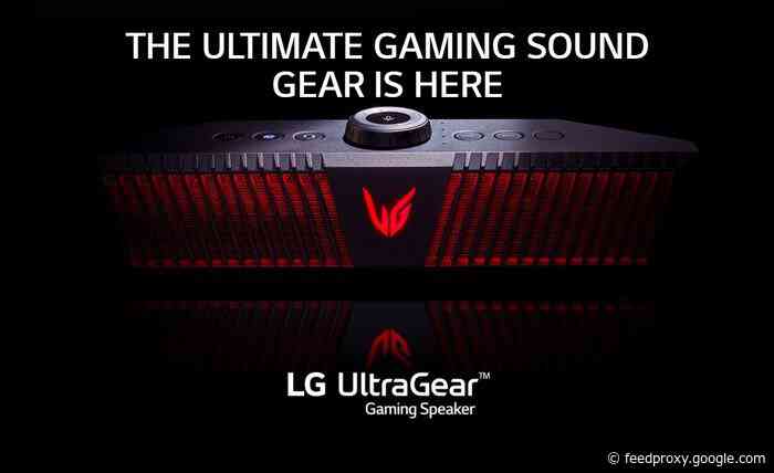 LG UltraGear GP9 portable gaming speaker launches for $500