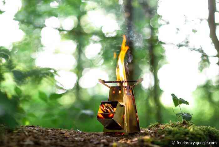 FireTower rocket stove folding cooker