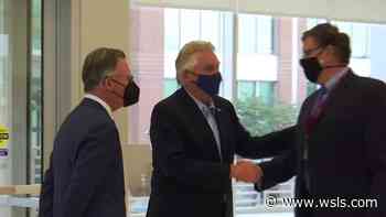 Virginia governor candidate Terry McAuliffe tours Roanoke medical facility - WSLS 10