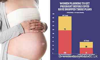 Covid US: Nearly HALF of women trying to get pregnant have paused plans for motherhood