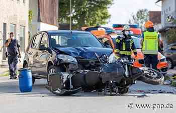 Schwerer Unfall im Landkreis Traunstein: Biker verletzt - Passauer Neue Presse