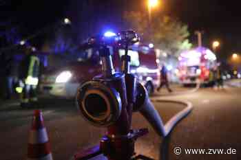 Kernen-Stetten: Brand in Küche - Feuerwehreinsatz in Mehrfamilienhaus - Blaulicht - Zeitungsverlag Waiblingen - Zeitungsverlag Waiblingen