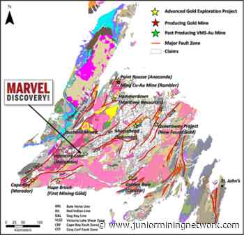 Marvel Discovery Acquires Additional Ground at Victoria Lake - Contiguous to Marathon Gold - Junior Mining Network
