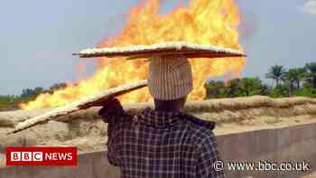 Life at 50C: The toxic gas flares fuelling Nigeria's climate change