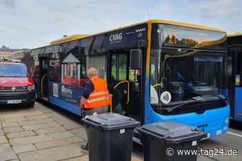 Chemnitz: Notbremsung in CVAG-Bus - Fahrgast schwer verletzt - TAG24
