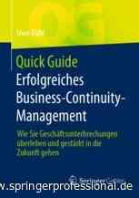 Quick Guide Erfolgreiches Business-Continuity-Management | springerprofessional.de - Springer Professional
