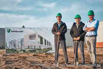 Eerste spadesteek van futureproof gebouw voor Vorsselmans: bedrijf met internationale opdrachten verankerd in Loenhout