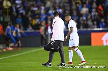 Kylian Mbappé moest tegen Club Brugge naar de kant met blessure, Pochettino heeft nieuws