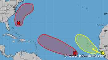 Three Potential Systems Not Forecast to Impact South Florida: NHC