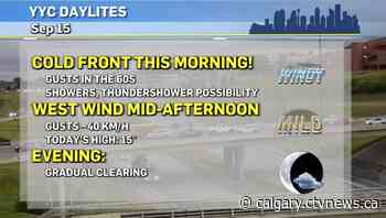 Calgary weather for Wednesday, Sept. 15 | CTV News - CTV News Calgary