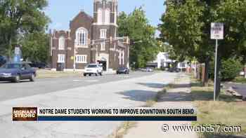 Notre Dame architecture students and city of South Bend collaborate to revitalize William Street - ABC 57 News