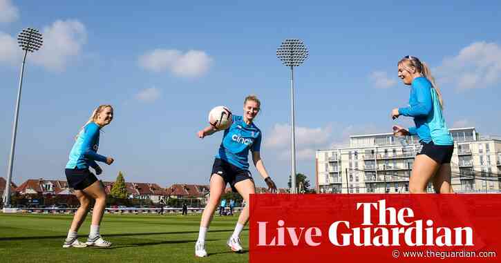 England v New Zealand: first women’s one-day international – live!