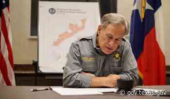Governor Abbott Calls County Judges In Houston Area To Discuss Hurricane Nicholas Recovery Efforts - Office of the Texas Governor