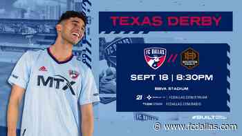 FC Dallas' Match against Houston Dynamo FC on Sept. 18 Moved to 8:30PM CDT - FC Dallas