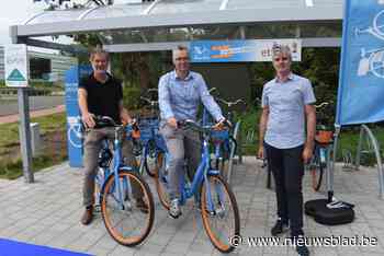 Blue-bike opent tweede Molse deelfietslocatie op parking Den Uyt - Het Nieuwsblad