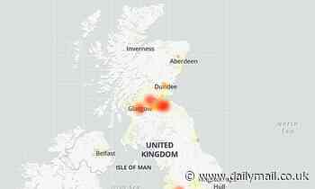 Sky is DOWN across East and Central Scotland, leaving users unable to access the internet