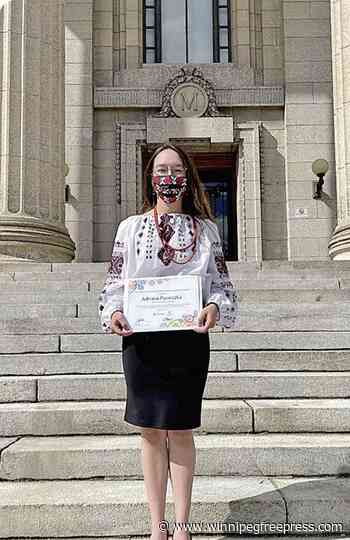 Oak Bluff student lands Danzker scholarship - Winnipeg Free Press