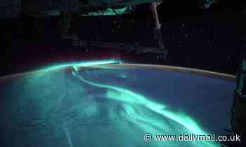 Astronaut takes stunning pictures of the Southern Lights from the International Space Station