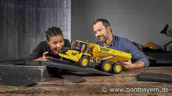 Schüler ziehen 88-Tonnen-Dumper von Volvo mit LEGO-Steinen - Nordbayern.de