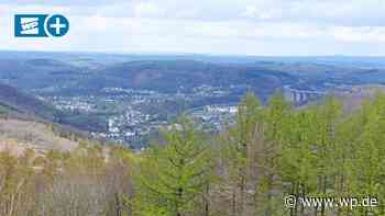 Hoch hinaus in Siegen: Perfekte Stille am Pfannenbergturm - Westfalenpost
