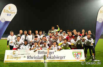 Starke "Underdogs" aus Morbach verpassen (leider) Sensation: Rot-Weiß Koblenz holt den Rheinland-Pokal - lokalo.de
