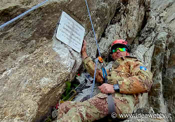 Artiglieri da montagna di Fossano fanno rivivere la memoria del Ten. Bellante sulla Cima Maledia - IdeaWebTv