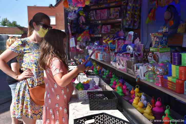Centrum afgesloten door kermis